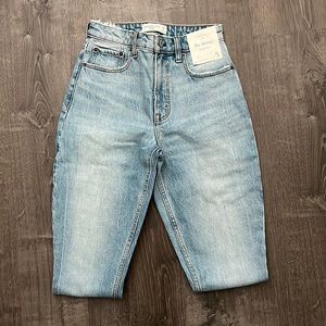 Abercrombie & Fitch Curve Love The Skinny High Rise Jeans size 25 long